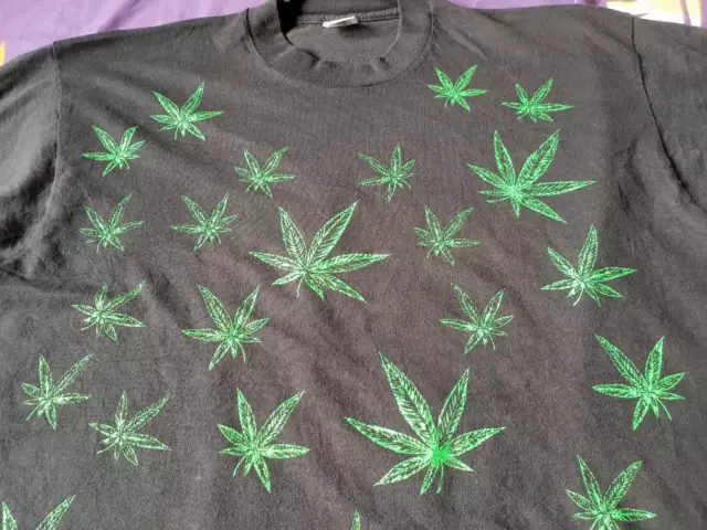 Fashion Victim Tshirt Vintage 1992 Will Work for Weed Rare