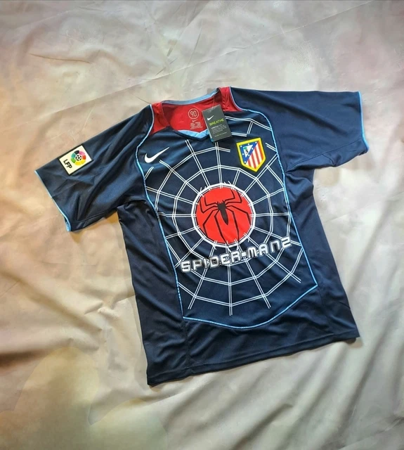 Away Kit Seconda Divisa Atletico Madrid MAGLIA SPIDERMAN