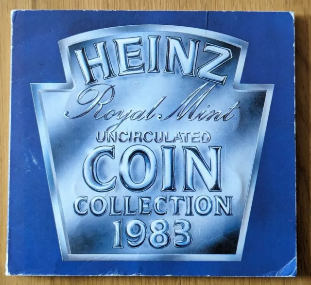 United Kingdom Royal Mint Heinz 1983 Uncirculated Coin Collection