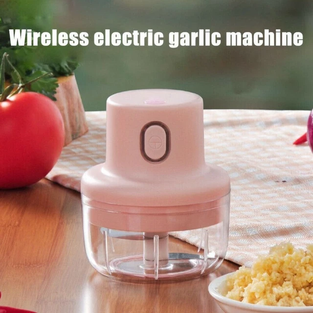 Tiratore elettrico aglio cipolla elicottero aglio trituratore per verdure zenzero
