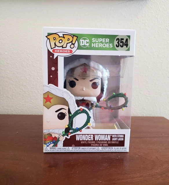 Wonder Woman with String Light Lasso Funko Pop! DC Holiday