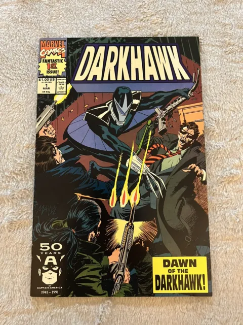 Darkhawk #1 1st Appearance VF/NM Marvel Comics 1991