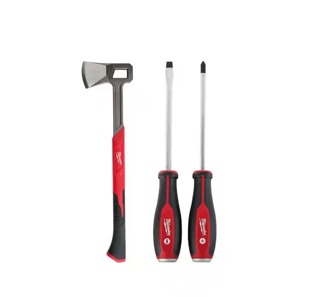 26 IN. SPLITTING Axe With Demolition Screwdriver Set 69.21 PicClick