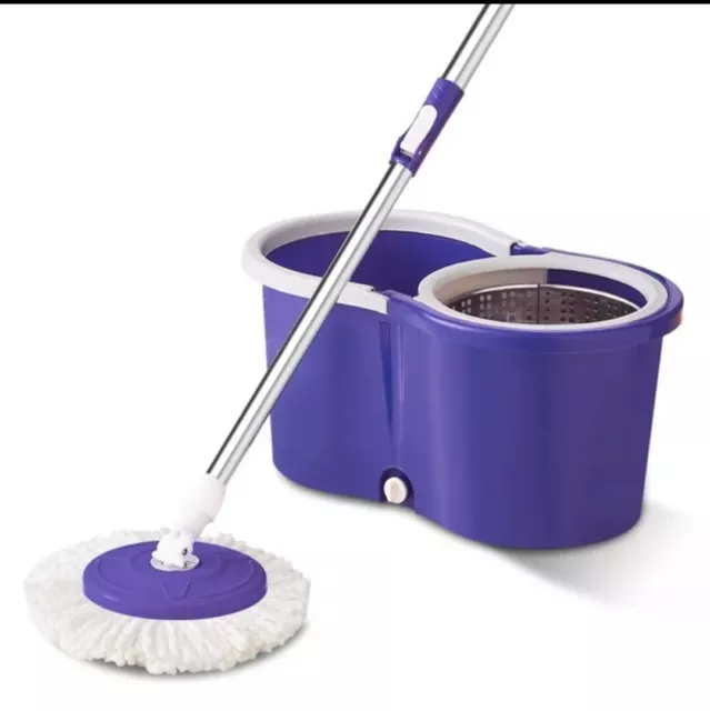 360 Microfiber Self Wringing Mop & Bucket Set