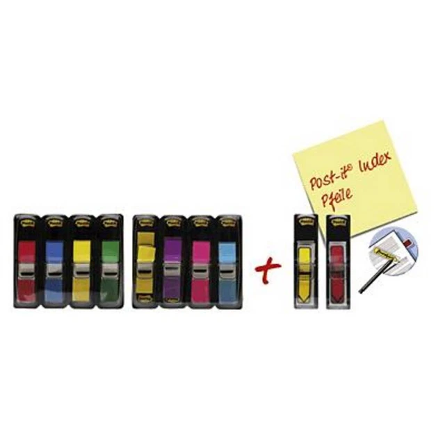 Post-it Heftstreifen Index Mini Promotion 683-VAD1 farbig +2 684