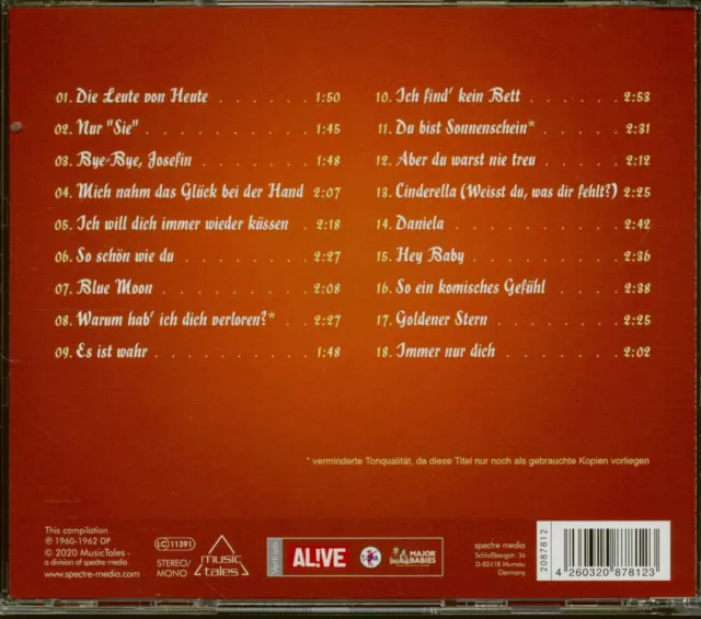 Harry Glück - Blue Moon (CD) - Deutsche Oldies/Schlager/Volksmusik 2