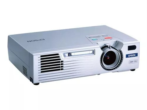 vidéoprojecteur Epson EMP-735 - 3 LCD - 2000 lumens - XGA (1024 x 768) - WIFI