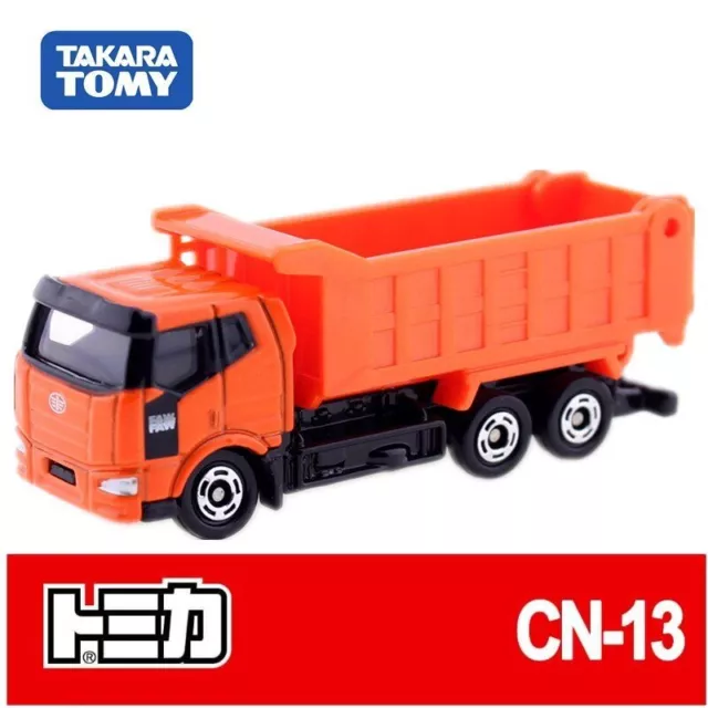 Takara Tomy Tomica diecast car CN-13 - Faw Jiefang J6 Orange