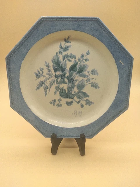 Assiette Publicitaire Ancienne – Faïence Saint-Amand – Bleu D'Auvergne Surchoix – France