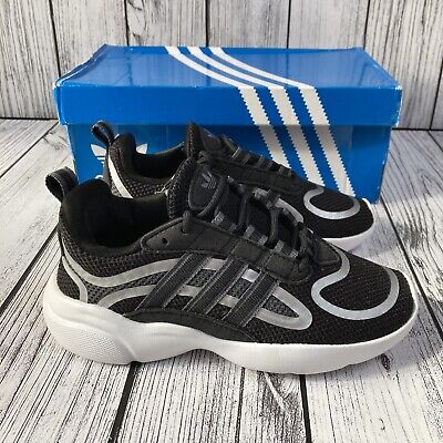 Adidas Originals Haiwee C Trainers Shoes Sneakers Kids Boys Girls UK 12 EU 30.5
