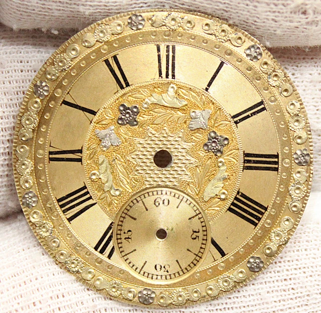 Montre à Gousset Ancienne En Argent Massif - 19ème Siècle, Diamètre 28.1mm, Occasion