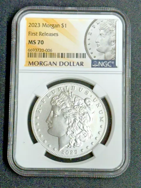 2023 NGC MS70 MORGAN Silver Dollar Coin First Releases FR $1 Uncirculated GEM