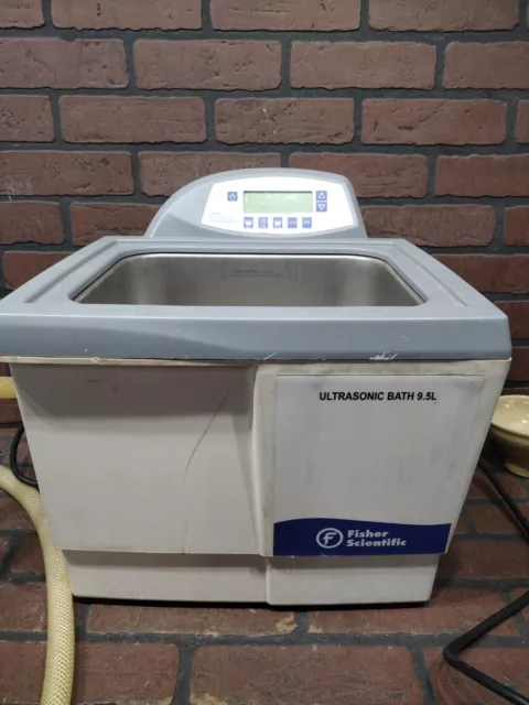 Fisher Scientific 9.5L Ultrasonic Cleaner 15337426 Laboratory Digital Bath