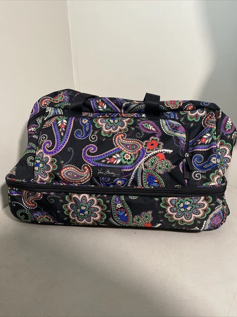 Paisley Vera Bradley WHEELED TRAVEL Carry On Bag Medium