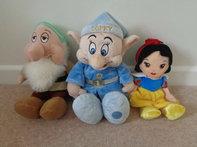 Disney seven dwarfs discount soft toys