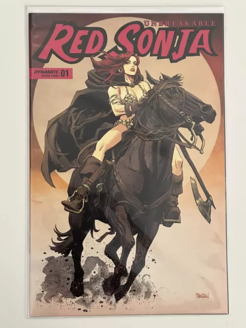 Unbreakable Red Sonja #1 - Cover V - 1:7 Incentive Dan Panosian Variant Cover