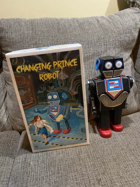 Custom 3D Printed Changing Prince Toy Robot Monster W/Box Rigg Tin