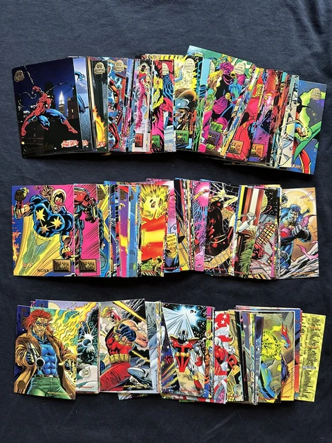 1994 Marvel Universe Series 5 Cards COMPLETE BASE SET, #1-200 Fleer LP/NM