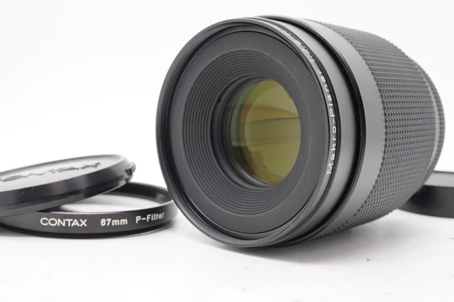 [Mint] Contax Carl Zeiss Macro Planar 100mm F/2.8 Aej Mf Linse C/Y aus Japan