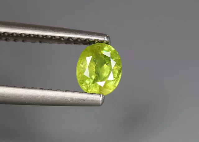 0.55 Cts_Stunning Very Rare Collection_100 % Natural Demantoid Garnet - Russia