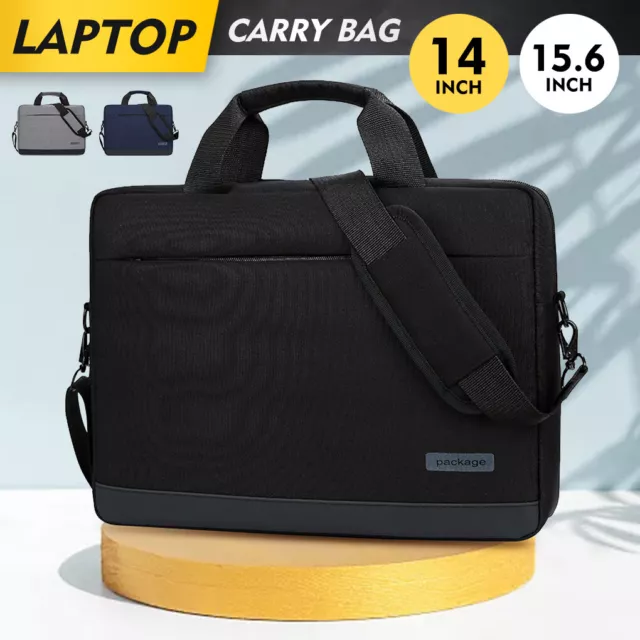 Laptop Sleeve briefcase Carry Bag for Macbook Dell Sony HP Lenovo 14" 15.6" inch