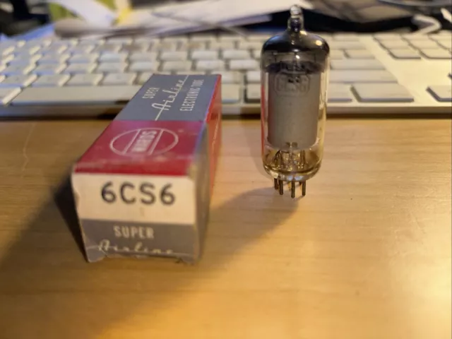 Wards Airline 6CS6 Electron Tube NOS