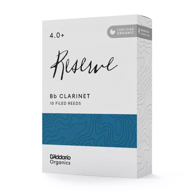 Daddario ance clarinetto sib reserve organic 4+