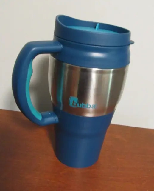 Bubba Classic Insulated Travel Mug, 20 oz - Eclipse/Teal fits cup holder