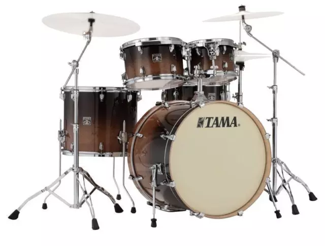 Tama Superstar Classic Maple Ahorn Schlagzeug 20" Bass Drum Coffee Fade Hardware