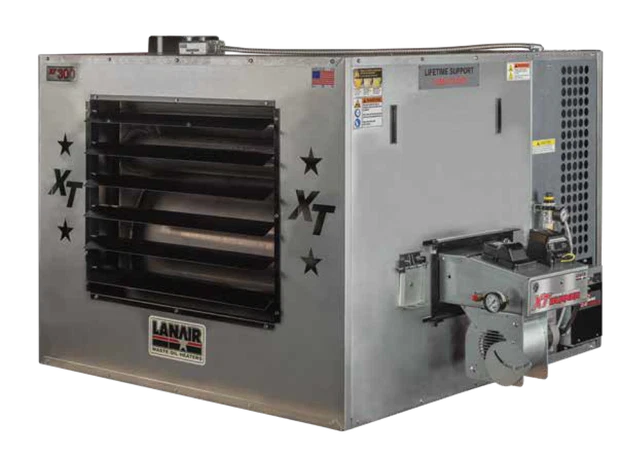 Waste Oil Heater/Furnace Lanair XT300 heater only w/ pump and filters FREE SHIP!