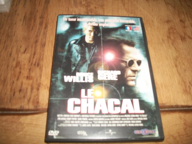 DVD, LE CHACAL, bruce willis, richard gere, film aventure EUR 4,00