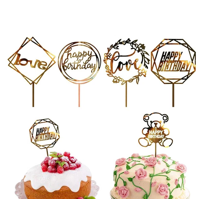 TOPPER PER TORTE Pick Make A Wish scritta bianca numero 80 decorazione cupcake acrilico EUR 3,25