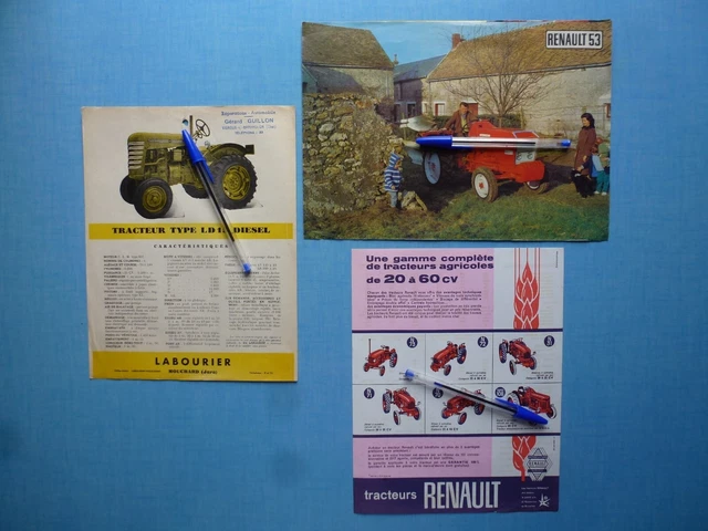 Publicité Imprimée Originale 1968 – C.F. Struck Mini-Dozer, Tracteur Vintage