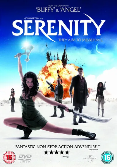 Serenity (DVD) Jewel Staite Summer Glau Adam Baldwin Ron Glass Yan Feldman