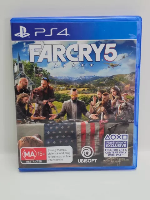 Far Cry 5 - Sony PlayStation 4 PS4 Game VGC Complete + Free Postage