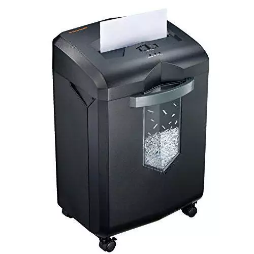 Bonsaii Paper Shredder, 18-Sheet 60-Minutes Paper Shredder for Office Heavy Duty