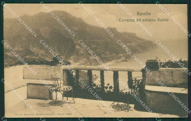 Salerno Ravello Palazzo Rufolo cartolina KV6383