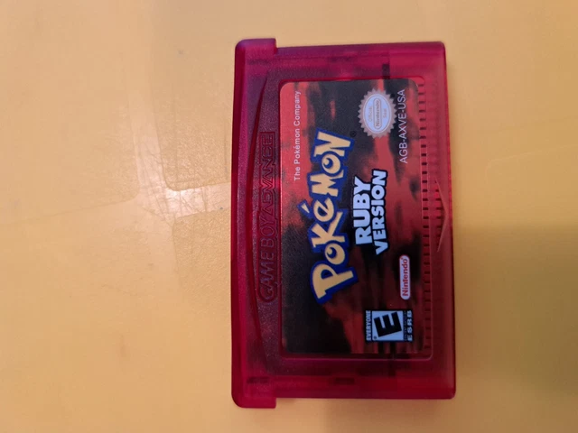 Pokémon Ruby for Nintendo Gameboy Advance Cartridge Only