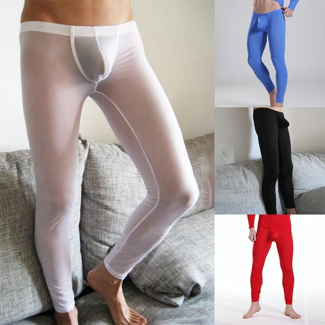 Pantaloni Uomo In Seta Di Ghiaccio - Biancheria Intima Traspirante E Sottile