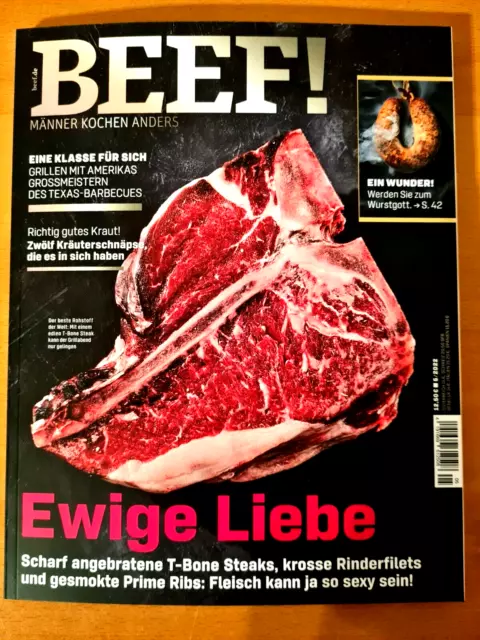 BEEF! Nr. 71 Männer kochen anders "Ewige Liebe" Ausgabe 5/2022