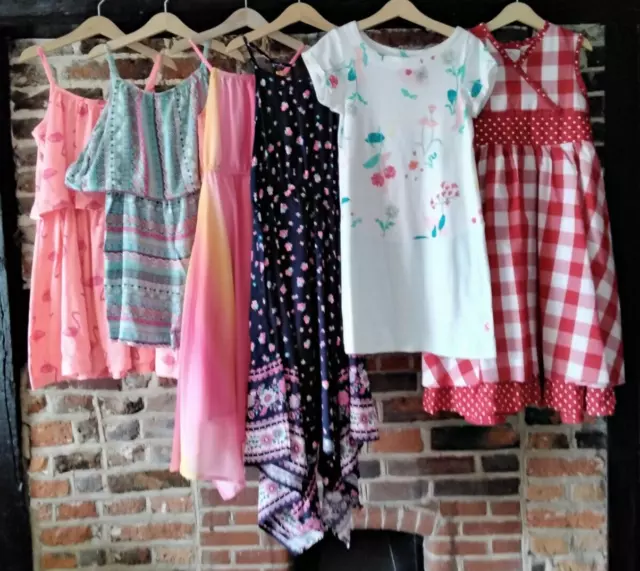Girls Age 7-8 years Summer Clothes Bundle " Dresses "