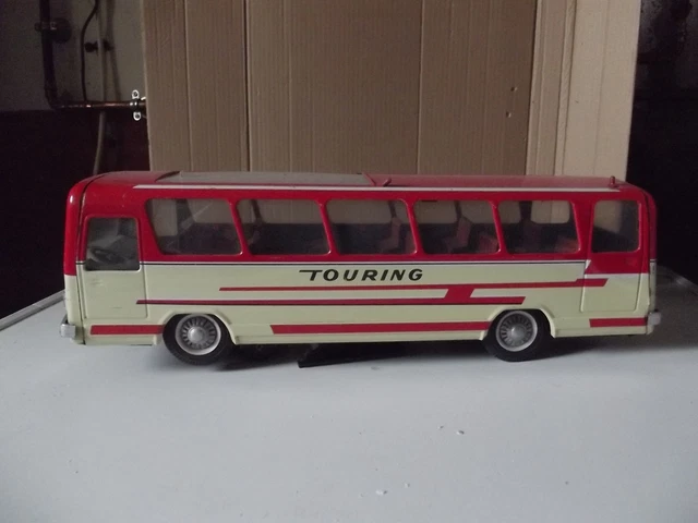 Rare FJ France Jouet voiture en tole, moteur à clé, Rallye Autom Rare FJ France Jouet voiture en tole, moteur à clé, Rallye Autom