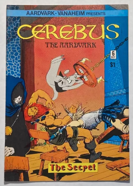 Cerebus The Aardvark #6 Underground Comix 1978  Dave Sim, Michael Moorcock, Jaka