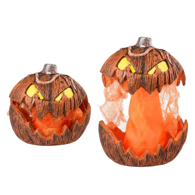 Large Pumpkin Jack O Lantern Lights Pumpkin Indoor Outdoor Halloween Decor