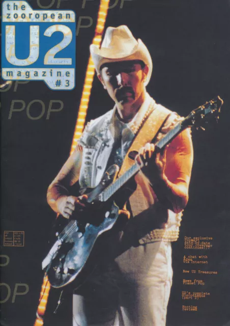 U2 - The Zooropean Magazine - Issue 3 - 1998 [Holland] - Magazine