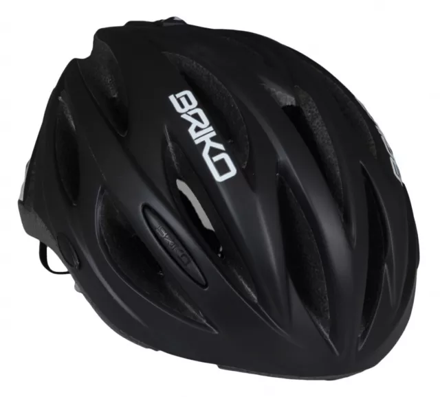 Casco Bici Carrera MTB briko Shire Negro Mate Negro Bike Helmet L