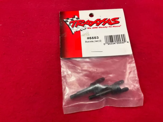 Traxxas 5553 REAR steel STUB AXLES + YOKES (2 JATO 3.3 axle left + right tra5553