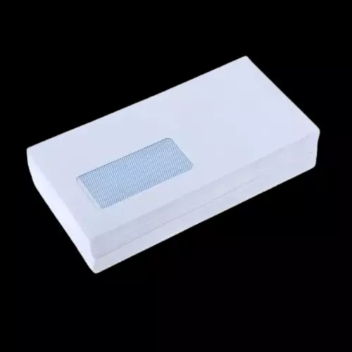 DL Buste Ufficio Postale Bianco 90gsm FINESTRA Alta Qualità