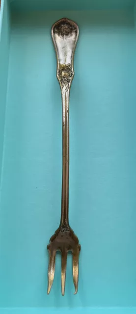 Antique Oxford Silver Plate Co. Narcissus 1908 Seafood Fork