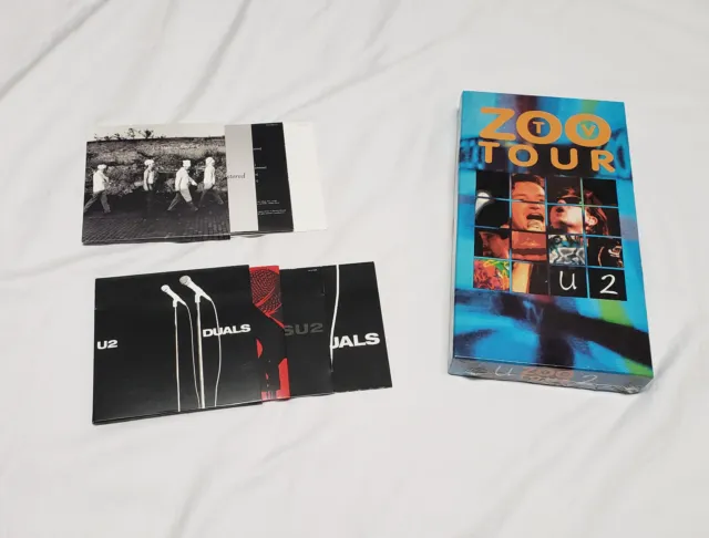 Rare U2 - Duals / Medium Rare Remastered / Zoo TV Import / CD DVD Lot Collection